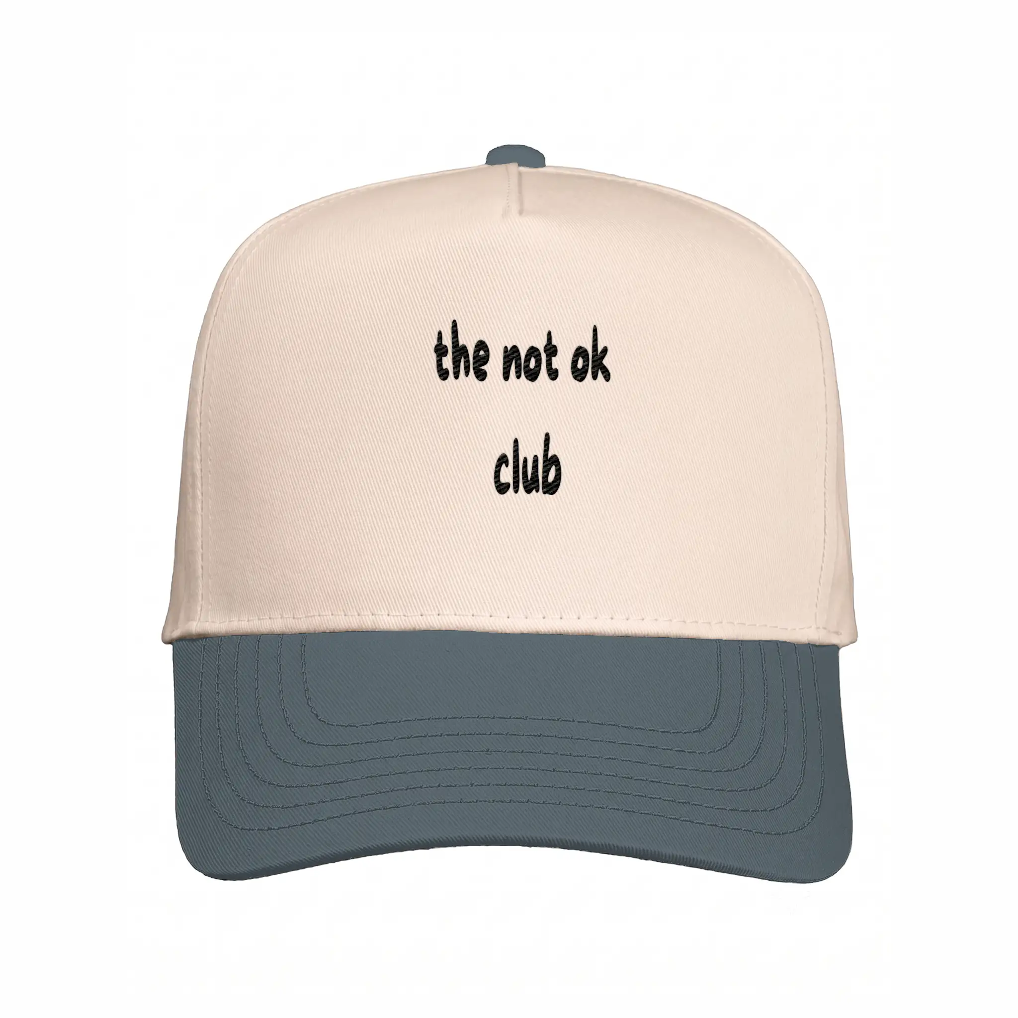 Five Panel Two Tone Cap