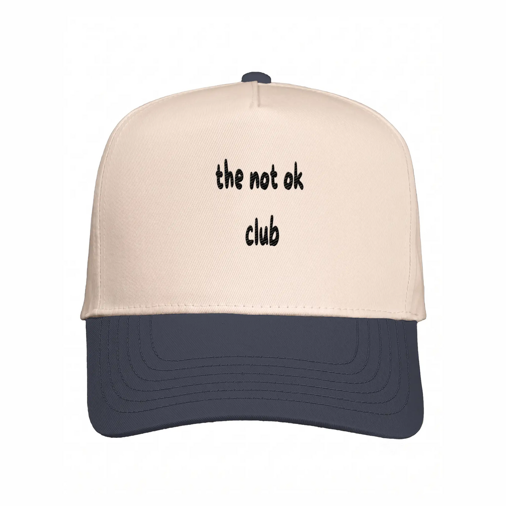 Five Panel Two Tone Cap