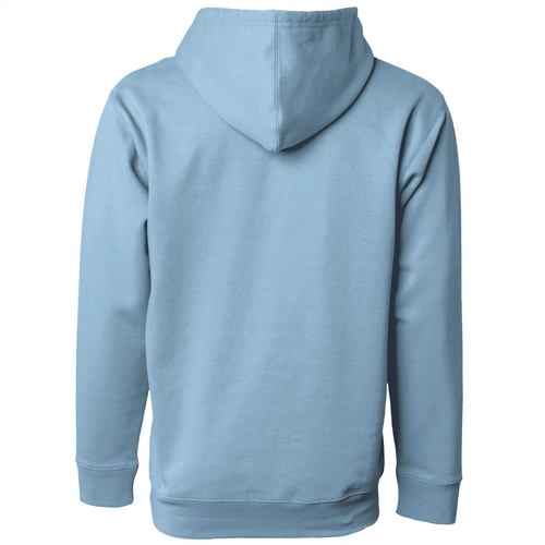 the patch hoolie - blue aqua