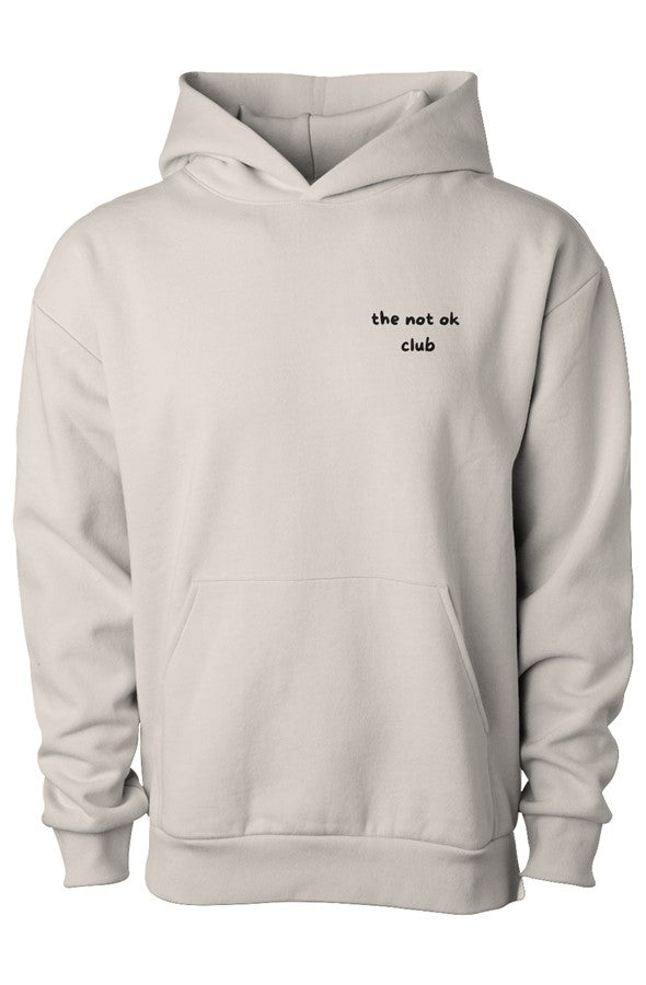the not ok club -- midweight hoodie