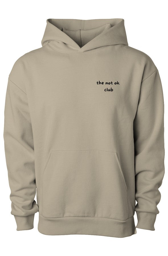 the not ok club -- midweight hoodie