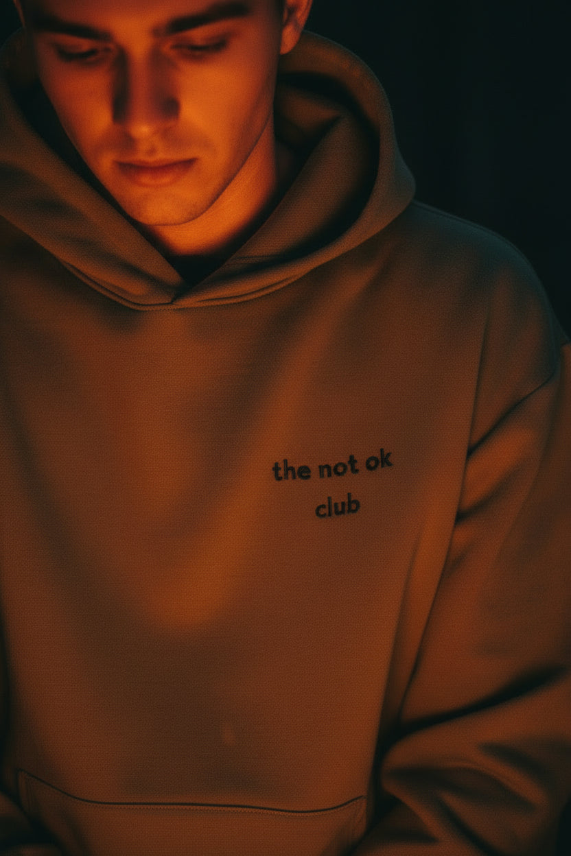 the not ok club -- midweight hoodie