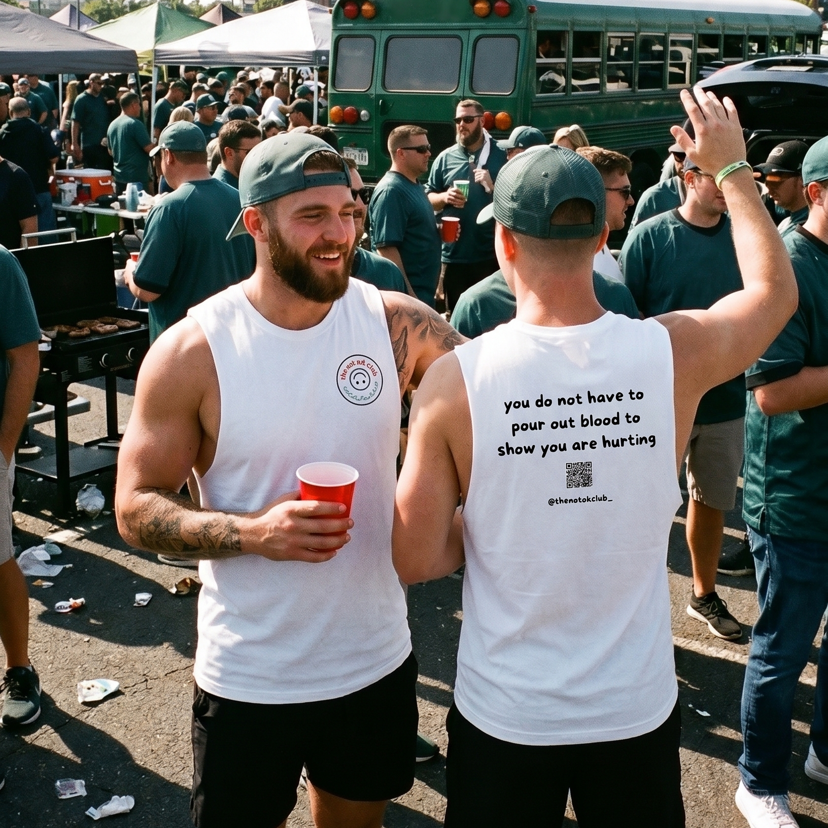 the not ok club - men's tank